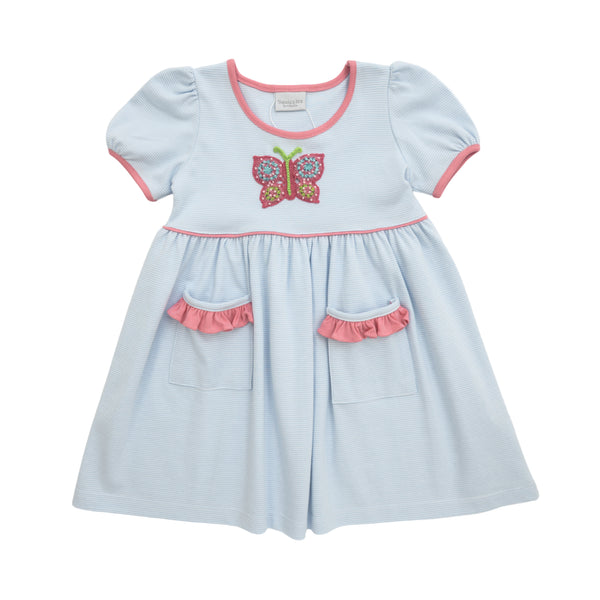 Crochet Butterfly Popover Dress