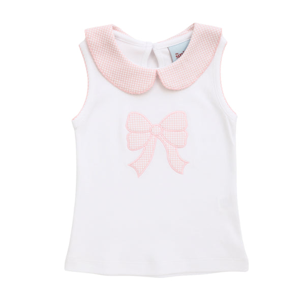 Bow Sleeveless Top