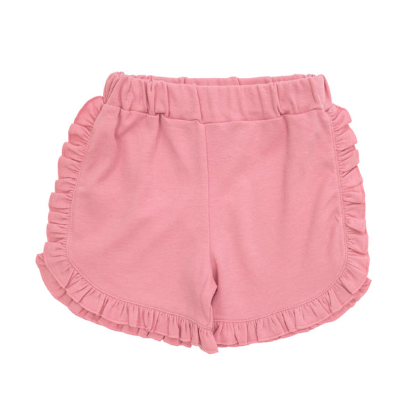 Pink Ruffle Shorts