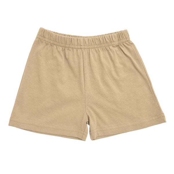 Khaki Knit Shorts