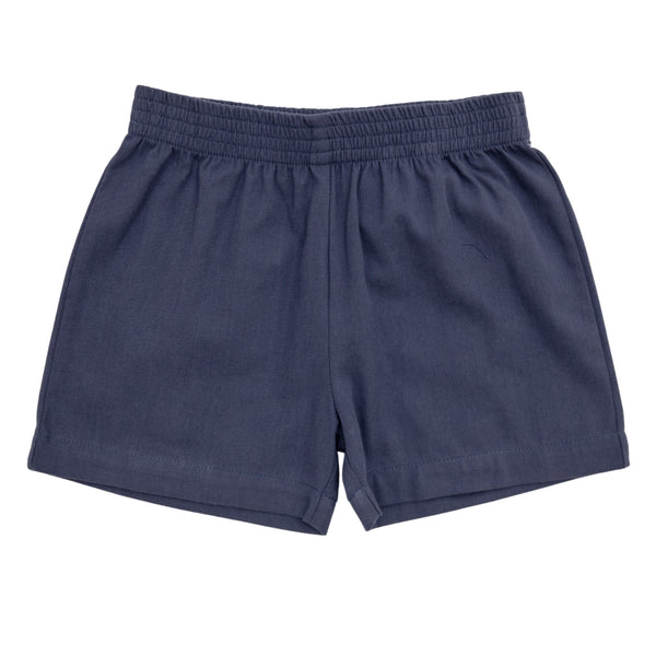 Navy Twill Shorts