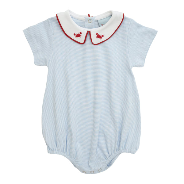 Crab Peter Pan Collar Bubble