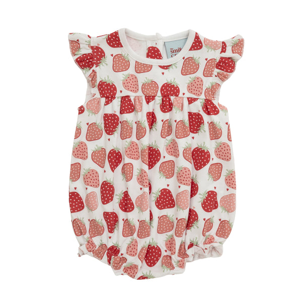 Strawberry Print Bubble