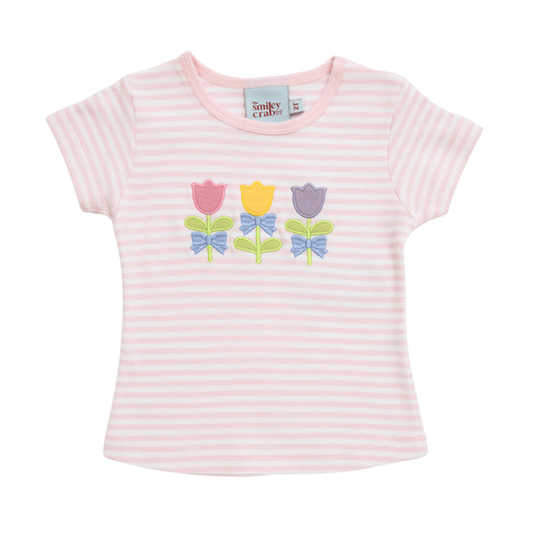 Tulip & Bows Trio Top