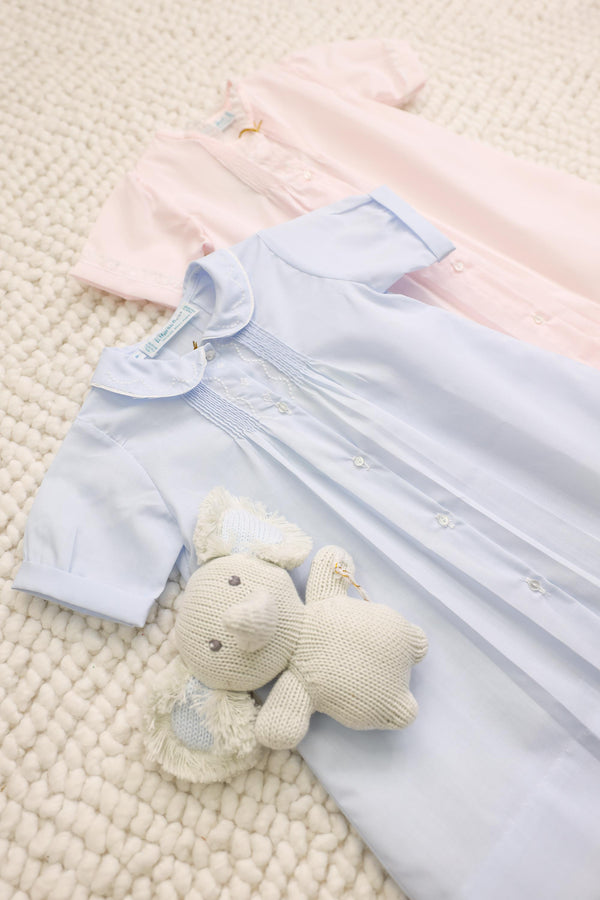 Newborn Folded Daygown- Pink