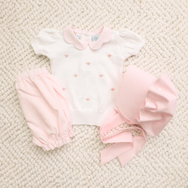 Pink Daisy Sweater Set