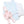 Sleeveless Bows Diaper Set- Blue/Pink