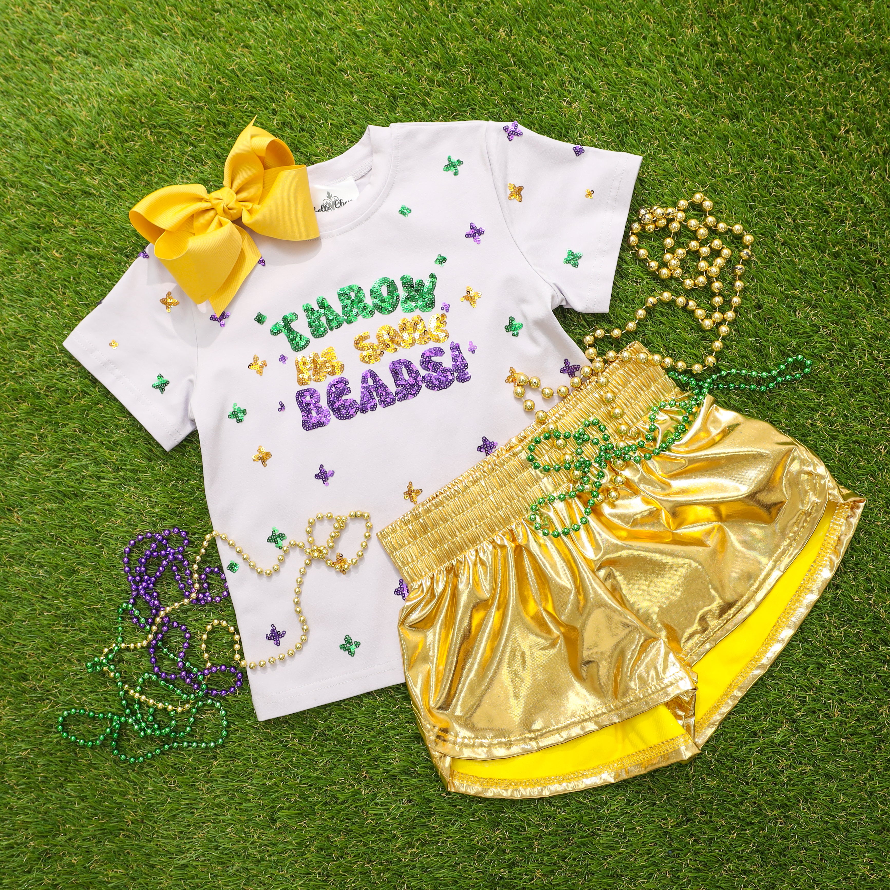 Throw Me Some Beads Sequin Shirt – Smock Candy