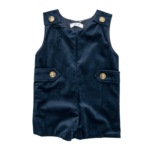 Navy Velvet Pete Shortall