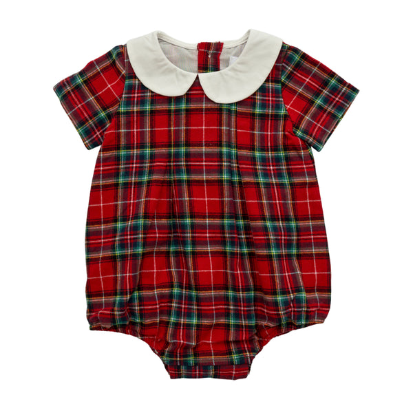 Red Plaid Noah Bubble