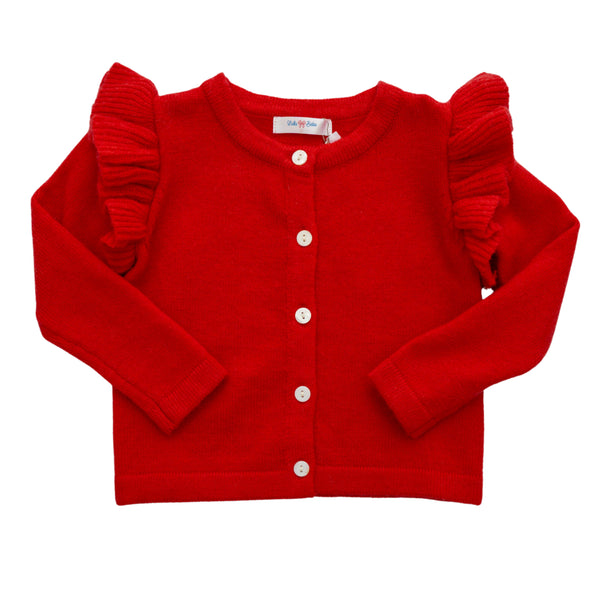 Red Fran Cardigan
