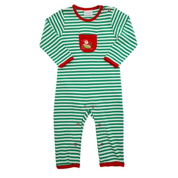Flying Santa Pocket Romper