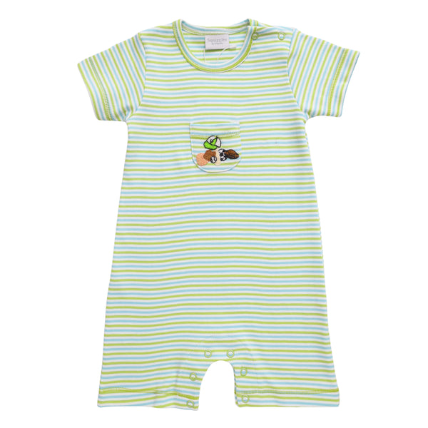 Sports Game Pocket Romper