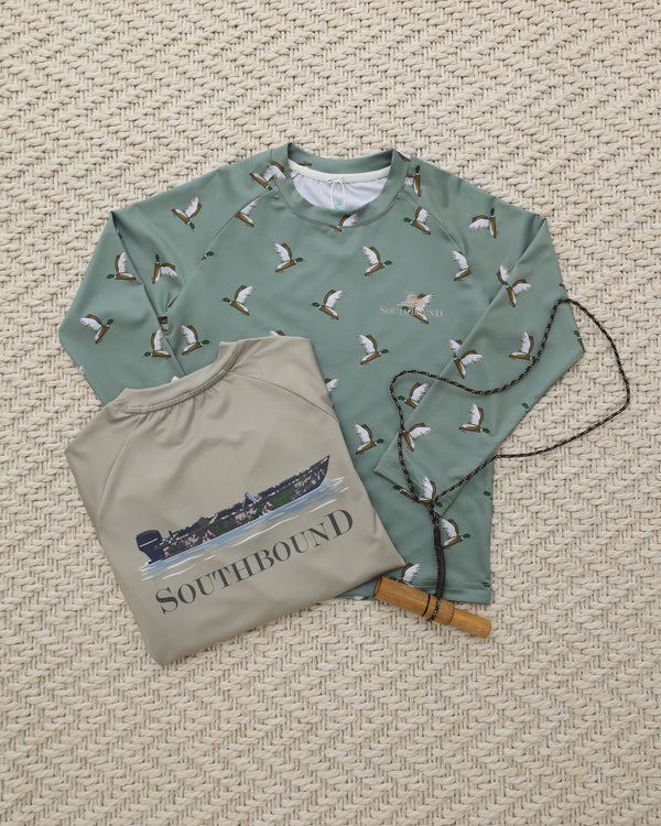 Performance Tee- Duck Print