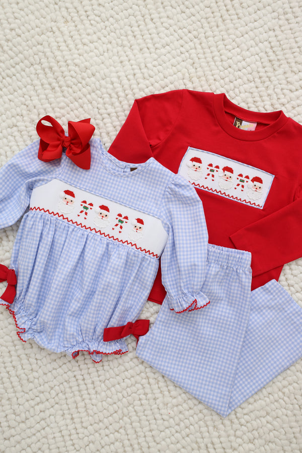 Ho Ho Ho Smocked Pant Set