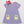 Crayon Pocket Dress-  Lavender Stripe