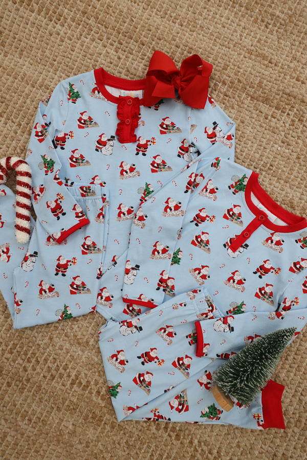 Here Comes Santa Claus Nicholas LS Set