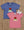 Stacked Books & Apple Top- Pink
