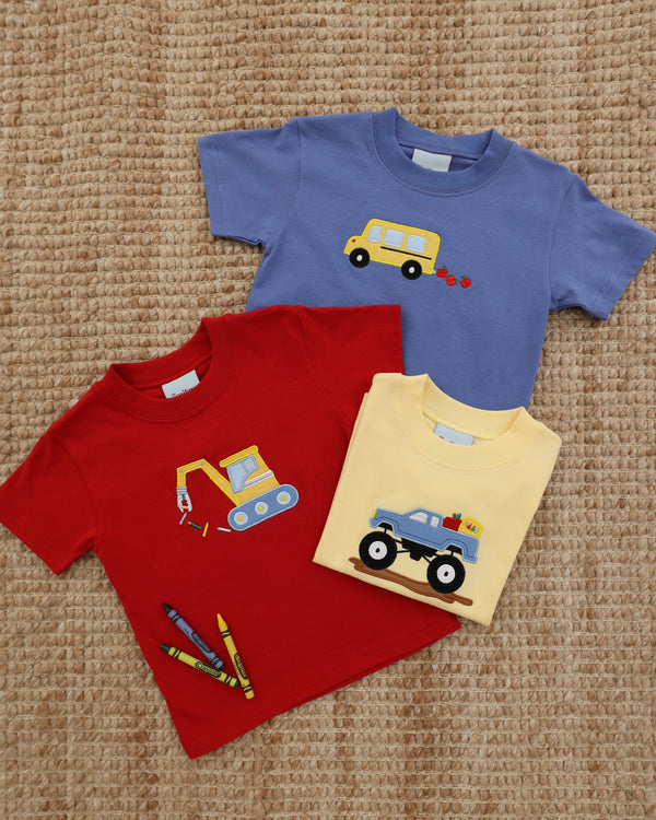 Excavator Crayons Shirt