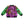 Load image into Gallery viewer, Mardi Gras Reversible Sequin Jacket
