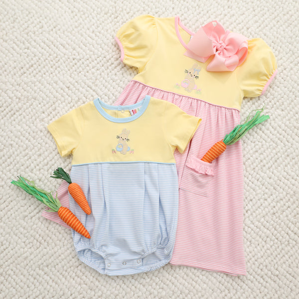 Hoppin' Down The Bunny Trail Bubble- Blue