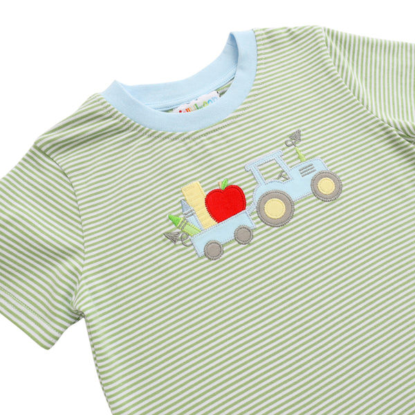 T is for Tractor Short Set