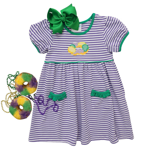 King Cake Pocket Dress