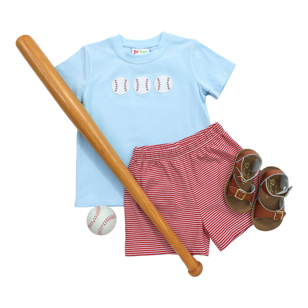 Take Me Out To The Ball Game Short Set