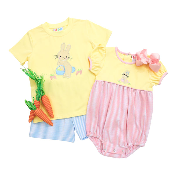 Hoppin' Down The Bunny Trail Short Set