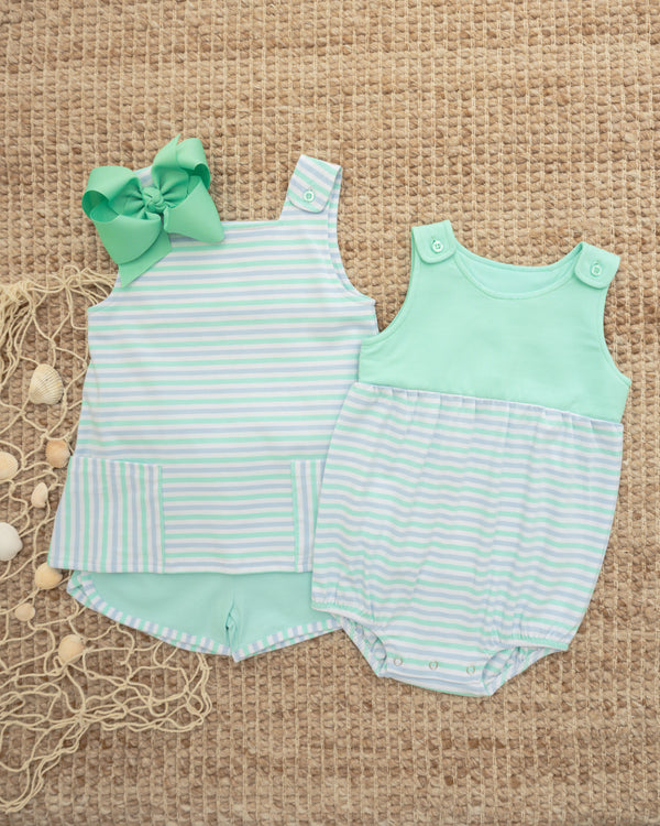 Landon Bubble- Seaside Stripe