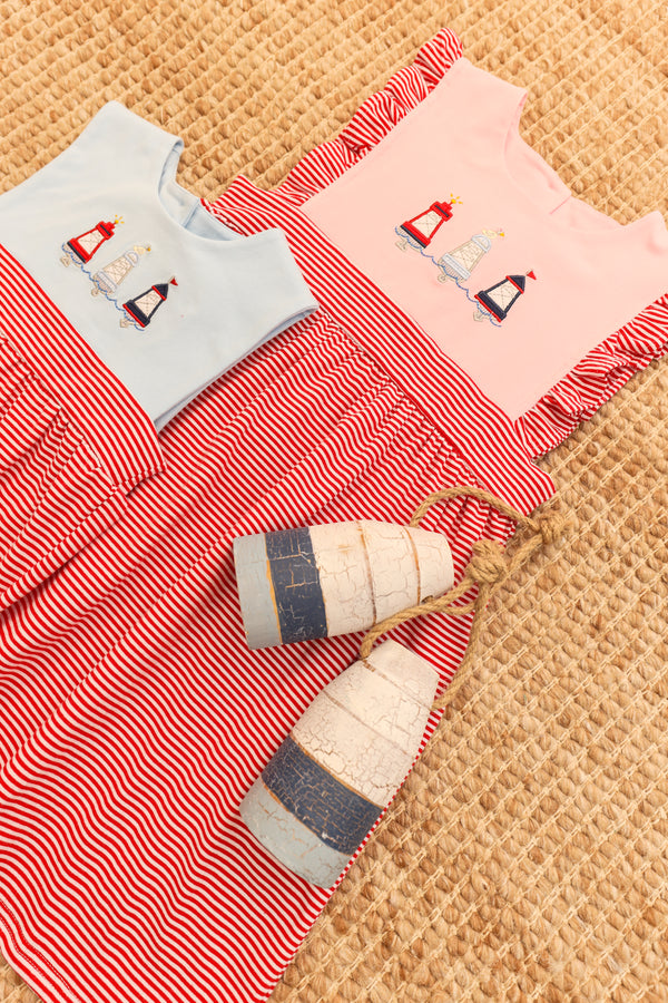 Red, White, and Buoy Benjamin Bubble