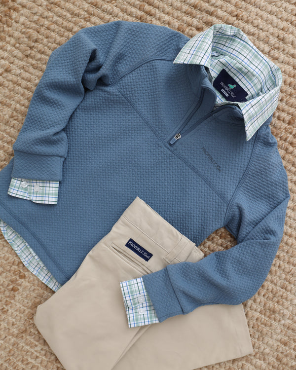 Palmetto Pullover- Denim
