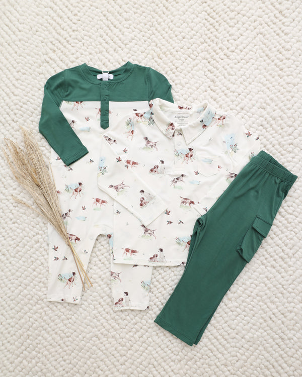 Pointer Pups & Duck Buddies Pant Set