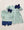 Zadie Bloomer Set- Blue Flower