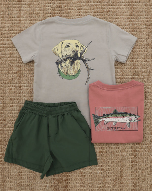 Court Short- Hunter Green