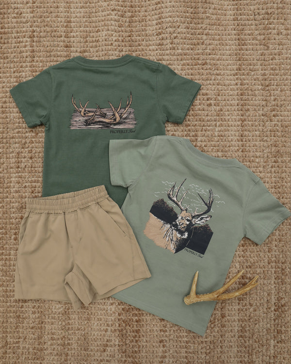 Court Short- Khaki