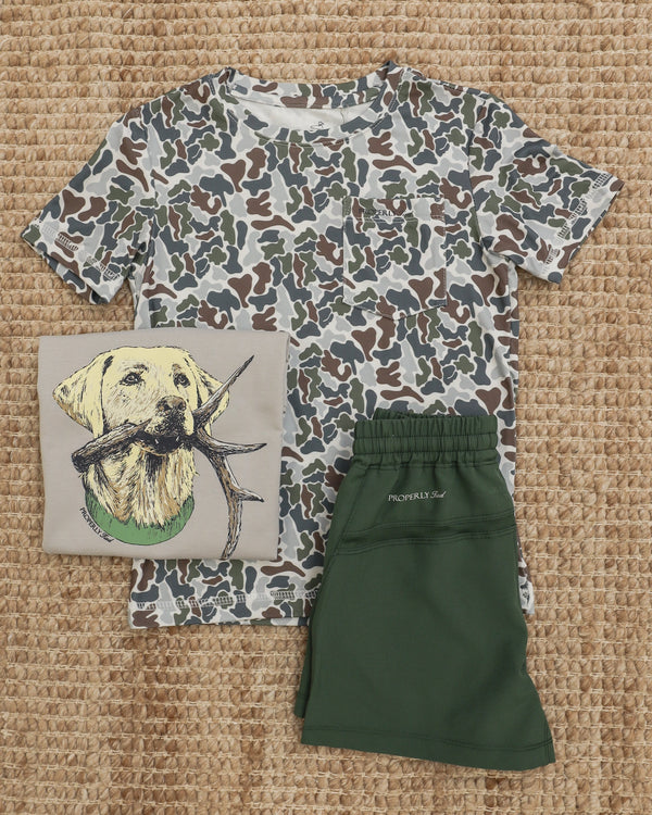 Ravine Pocket Tee SS- Terra Camo