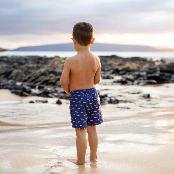 Shark Attack- Swim Trunk