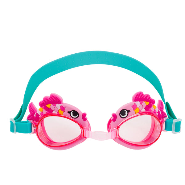 Swim Goggles- Fish Pink