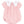 Flower Cord Scallop Bubble- Pink