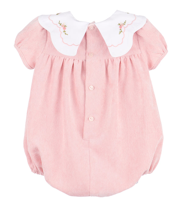 Flower Cord Scallop Bubble- Pink