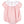 Flower Cord Scallop Bubble- Pink
