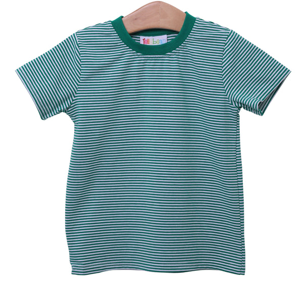 Graham Shirt- Green Stripe