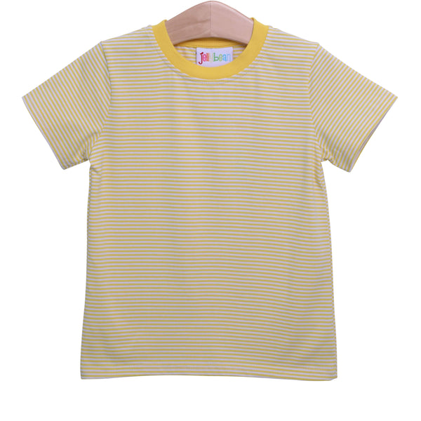 Graham Shirt- Yellow Stripe