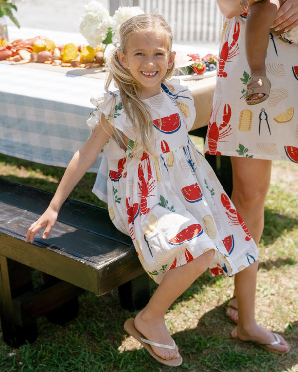 Elsie Dress- Clam Bake