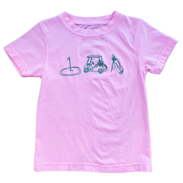 Pink Golf Trio  T-Shirt
