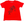 Red/Black Football Player T-Shirt
