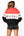 Licensed ULL Quarter Zip Colorblock Sweatshirt- (Women's)