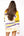 Licensed LSU Striped Colorblock Sweater- (Women's)