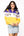 Licensed LSU Quarter Zip Colorblock Sweatshirt- (Women's)